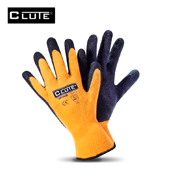 GUANTE SUPER FLEX AMARILLO TALLA L (CODIGO: 30306082) - CLUTE