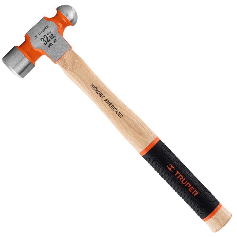 MARTILLO PULIDO DE BOLA 32 OZ MANGO HICKORY (CODIGO: 16904) - TRUPER